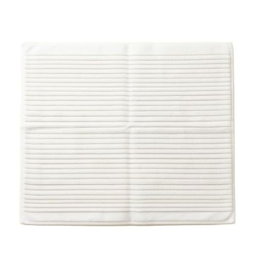 Holly Bluff Bath Mat - White (synthetic illustration; no displayed measurements)