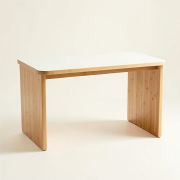 Pine Falls Writing Desk - White (synthetic illustration; no displayed measurements)