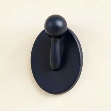 River Crossing Wall-Mounted Robe Hook - Navy (synthetic illustration; no displayed measurements)