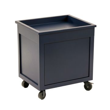 Cedar Bridge Empty Rolling Workshop Cart - Navy