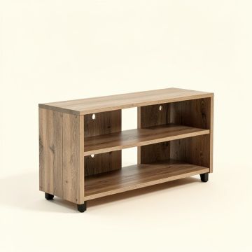 Heger Tv Stand For Tvs Up To 65 '' (synthetic illustration; no displayed measurements)