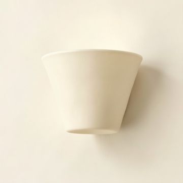 Aspen Bluff Wall Sconce Mounted On A Plain Wall - Ivory (synthetic illustration; no displayed measurements)