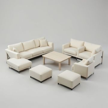 Billie-Anne Modular Outdoor Seating Set (synthetic illustration; no displayed measurements)