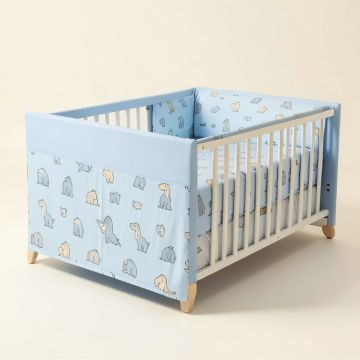 Waverly Place Little Dinosaurs 8 Piece Crib Bedding Set (synthetic illustration; no displayed measurements)