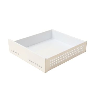 Meadow Brook Empty Under-Desk Cable Tray - White