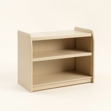 Hazel Bridge Desktop Shelving Unit - Beige (synthetic illustration; no displayed measurements)