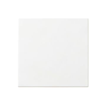 Meadow Bluff Uninstalled Square Decorative Tile - White