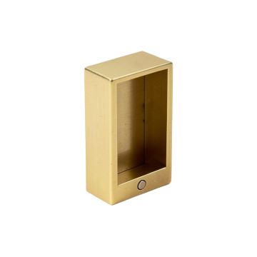 13 In X 3 In Brass Mail Slot