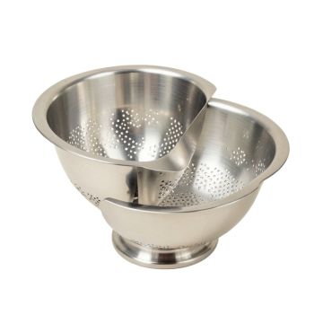 Prime Chef 2 Piece Stainless Steel Strainer Set