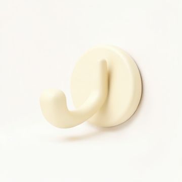 Pine Bridge Wall-Mounted Robe Hook - Cream (synthetic illustration; no displayed measurements)