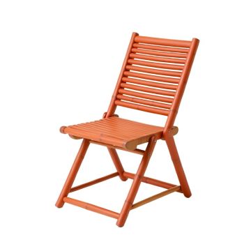 Linden Canyon Folding Outdoor Chair - Terracotta