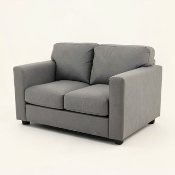 Gerlinde 57.5 '' Faux Leather Rolled Arm Chesterfield Loveseat (synthetic illustration; no displayed measurements)