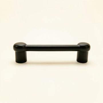 Oak Crossing Cabinet Handle Without Packaging - Black (synthetic illustration; no displayed measurements)