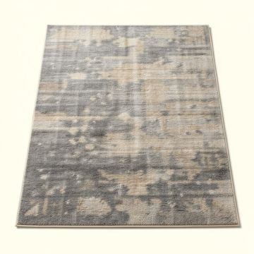 Trisler Hand-Tufted Gray/Beige Area Rug (synthetic illustration; no displayed measurements)