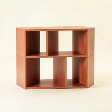 Brook Canyon Desktop Shelving Unit - Terracotta (synthetic illustration; no displayed measurements)