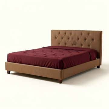 Connolly Tufted Upholstered Low Profile Standard Bed (synthetic illustration; no displayed measurements)