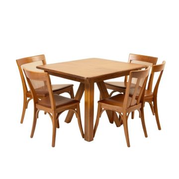 Itchington 5 - Piece Butterfly Leaf Dining Set