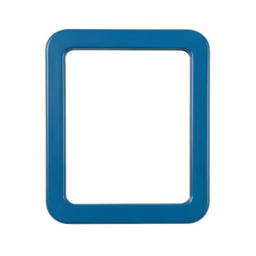 Alder Bend Framed Wall Mirror - Blue