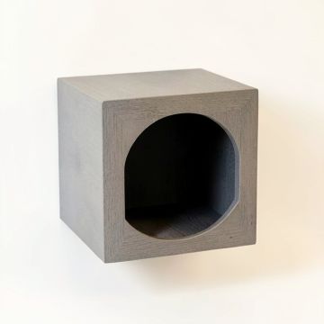 Birch Dell Wall-Mounted Cat Perch - Gray (synthetic illustration; no displayed measurements)