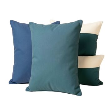 India Dreaming Indoor/Outdoor , Removable Cover Pillow , Large & 1 Lumbar Pillow
