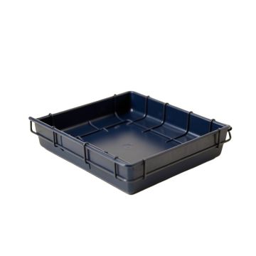 Cedar Crest Empty Under-Desk Cable Tray - Navy