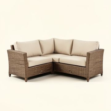 Donn 4 Piece Rattan Sofa Seating Group With Cushions (synthetic illustration; no displayed measurements)