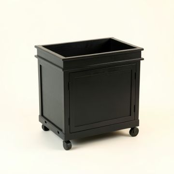 Summit Dell Empty Rolling Workshop Cart - Black (synthetic illustration; no displayed measurements)