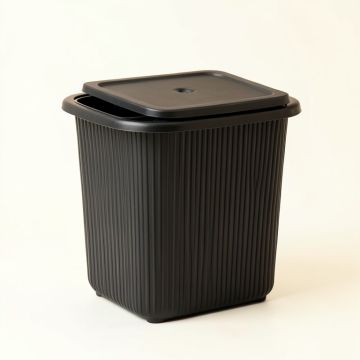 Birch Bridge Laundry Hamper - Black (synthetic illustration; no displayed measurements)