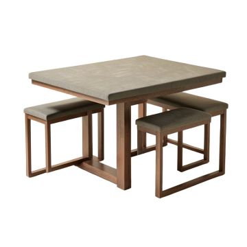 Denham 3 Piece Pub Table Set
