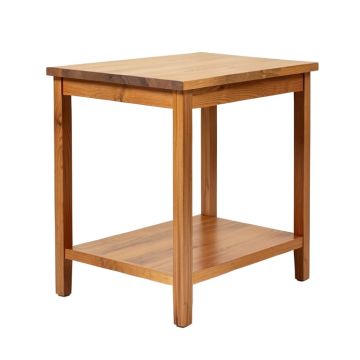 Hoglund Kitchen Cart With Wood Top