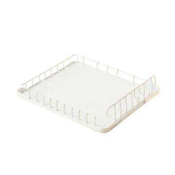 Moss Dell Empty Under-Desk Cable Tray - White