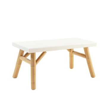 Elm Dell Indoor Bench - White