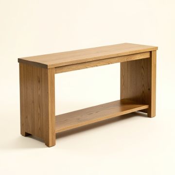 Deniece 29 '' Solid Wood Console Table (synthetic illustration; no displayed measurements)