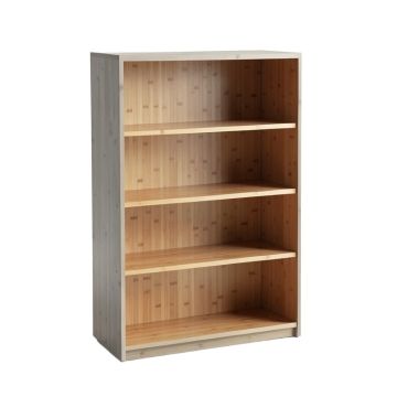 Holly Dell Freestanding Bookcase - Gray