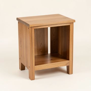 Calais Drum End Table With Storage (synthetic illustration; no displayed measurements)