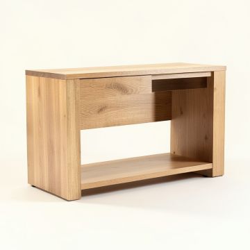 Crevan 44 '' Solid Wood Console Table (synthetic illustration; no displayed measurements)