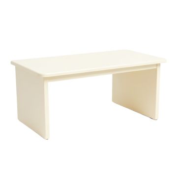 Slate Dale Desktop Monitor Riser - Ivory