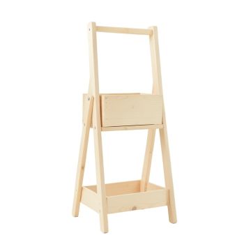 Laurel Branch Empty Vertical Garden Frame - Ivory
