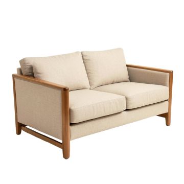 Beyer 70 '' Linen Recessed Arm Sofa (synthetic illustration; no displayed measurements)