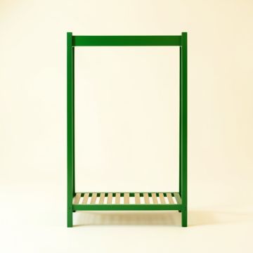 Sage Crest Empty Garment Rack - Green (synthetic illustration; no displayed measurements)