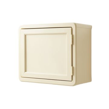 Maple Branch Wall-Mounted Entry Cabinet - Cream
