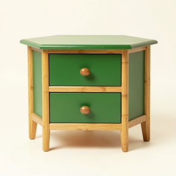 Cedar Bend Nightstand - Green (synthetic illustration; no displayed measurements)