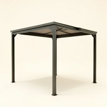 Davao 9 Ft. W X 9 Ft. D Vinyl Pergola (synthetic illustration; no displayed measurements)