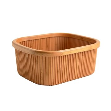 Oak Canyon Empty Storage Basket - Terracotta