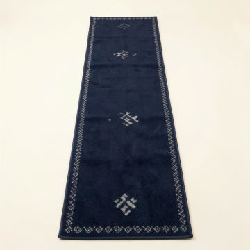Wren Canyon Narrow Runner Rug - Navy (synthetic illustration; no displayed measurements)