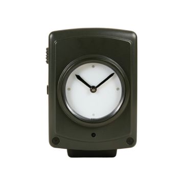 Acanthus Indoor/Outdoor Wall Clock And Thermometer