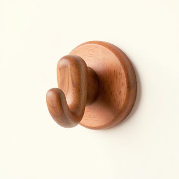 Glen Crossing Wall-Mounted Robe Hook - Terracotta (synthetic illustration; no displayed measurements)