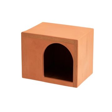Linden Dell Wall-Mounted Cat Perch - Terracotta