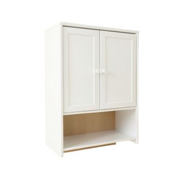 Rowan Branch Wall-Mounted Laundry Cabinet - White