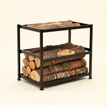 Abdulkhalid Log Rack (synthetic illustration; no displayed measurements)